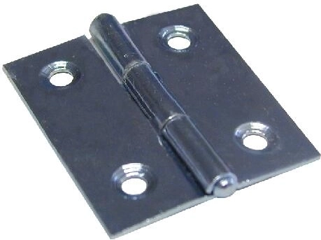 Bisagra articulada 30 × 20 mm galvanizada, paquete de 20 uds.