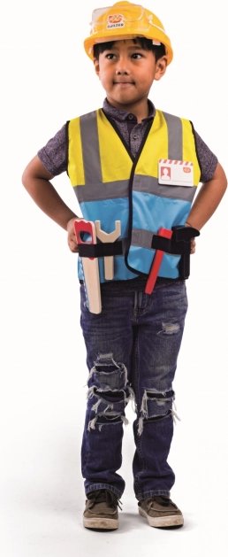 Disfraz de pequeño constructor BIGJIGS TOYS