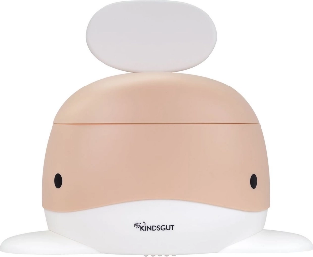Orinal infantil Kindsgut con forma de ballena color melocotón - 1 pieza