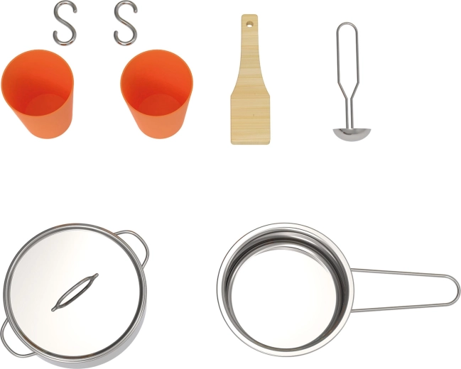 Amplios accesorios de cocina