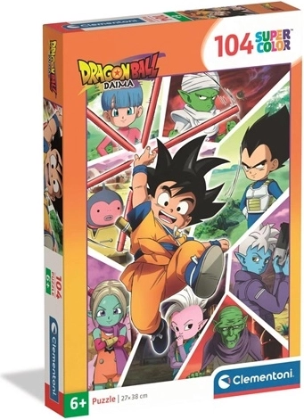 Puzzle Clementoni SuperColor Maxi 104 piezas Dragon Ball Daima