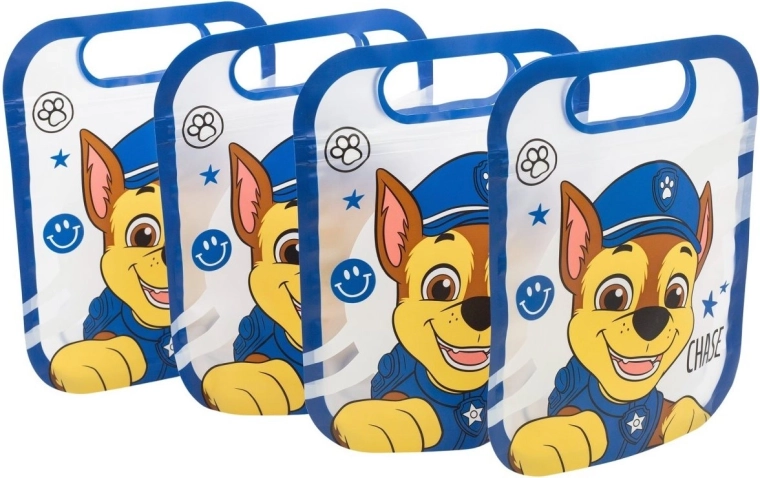 Set de bolsas con cierre TLAPKOVÁ PATROLA, 4 uds.