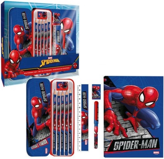 Set de papelería Spiderman