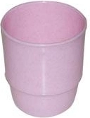 Vaso de plástico 0,25 l – mix de colores