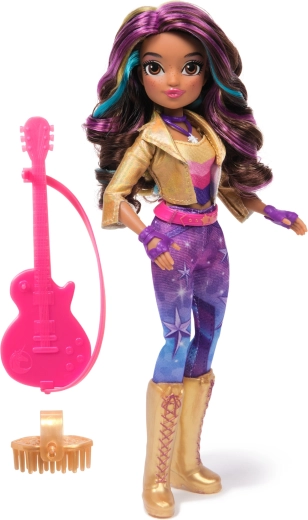 Cabello con estilo y accesorios para un juego creativo