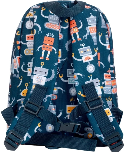 A Little Lovely Company mochila infantil pequeña robots