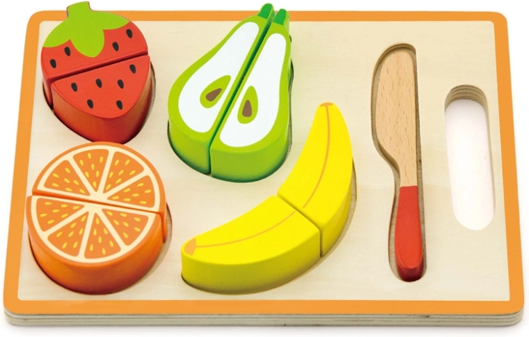 Babu rompecabezas de madera de frutas