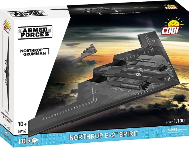 Kit de construcción COBI Northrop B-2 Spirit 1:100 (1109 piezas)