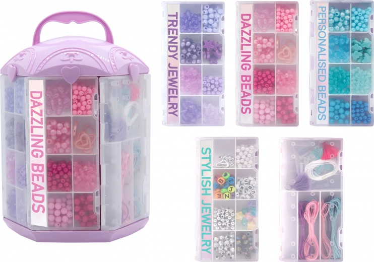 Creación de pulseras – organizador con caja de 27 cm