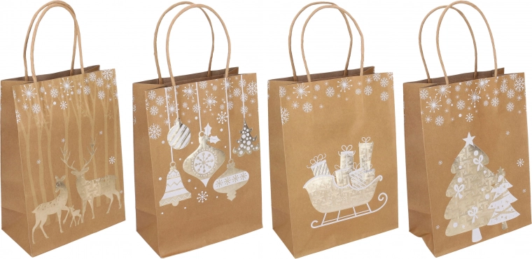 Bolsa de regalo S 15 × 21 × 8 cm Navidad