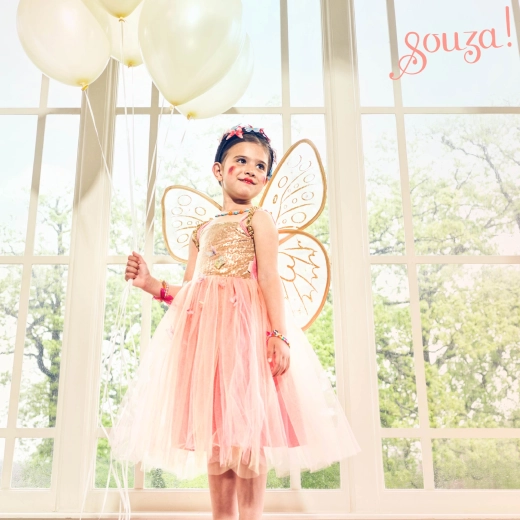 Disfraz infantil de hada Joanna 3–4 años (98–104 cm) Souza!
