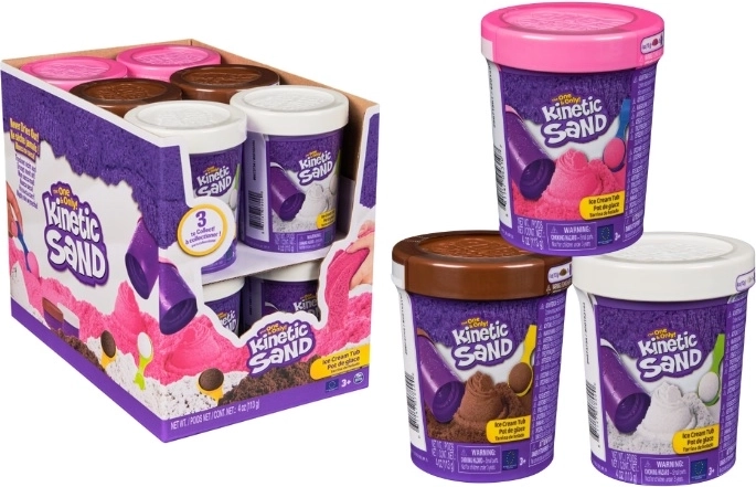 Kinetic Sand tubo helado