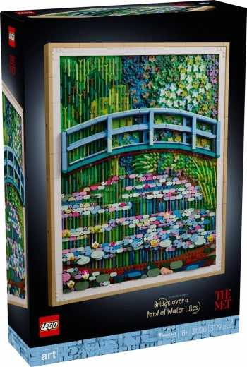 LEGO Art Claude Monet – Puente sobre el estanque de nenúfares