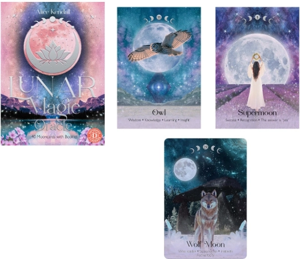 Lunar Magic Oracle – cartas de adivinación Dusserre