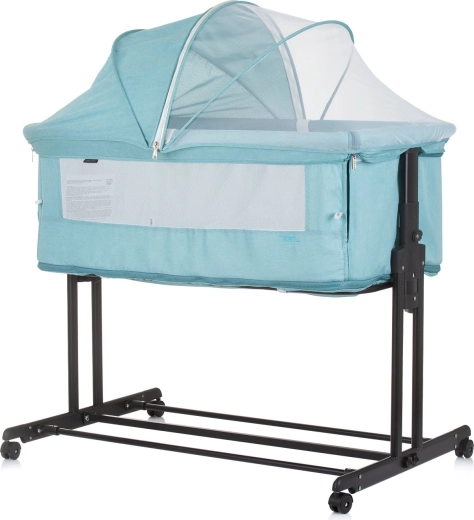 Chipolino Zen 3v1 cuna y colecho infantil pastel verde