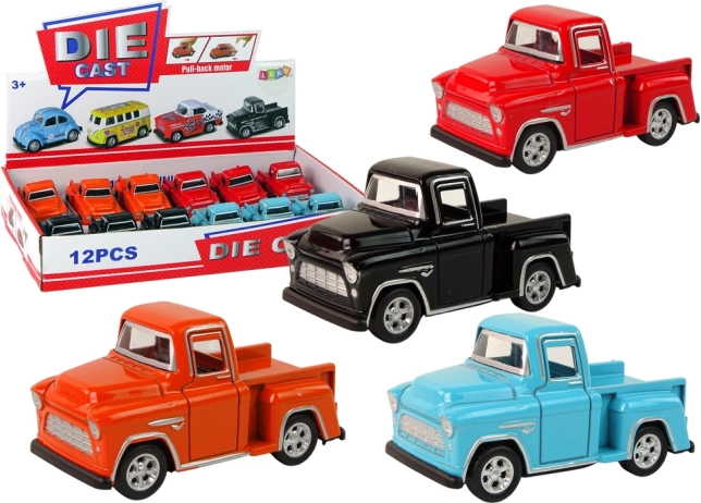 Cochecito de fricción pick-up 4 colores