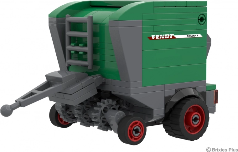 Brixies Plus Fendt Rotana F - Set de construcción de empacadora de pacas redondas 1:32