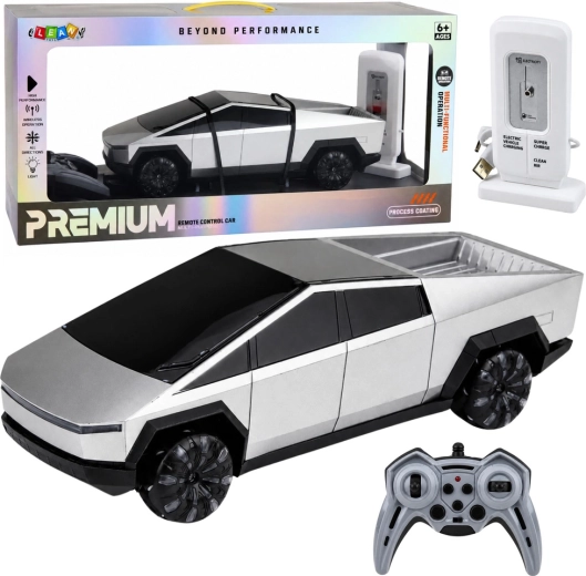 Pickup RC teledirigido con estación de carga y luces 1:12 - 1 pieza