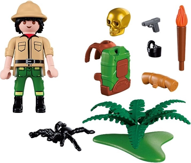 Abundantes accesorios para expediciones de acción