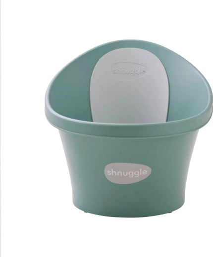 Bañera infantil Shnuggle eucalyptus