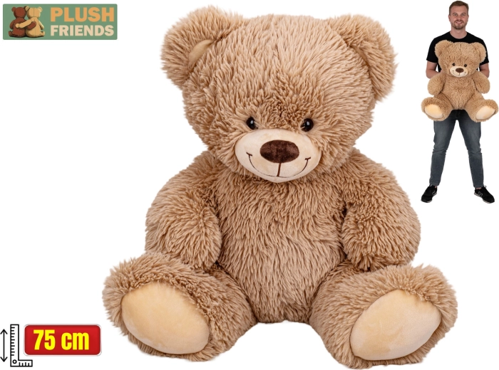 Osito de peluche beige 75 cm Plush Friends