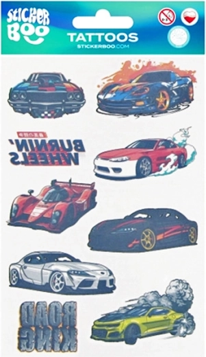 Tatuajes de coche para niños