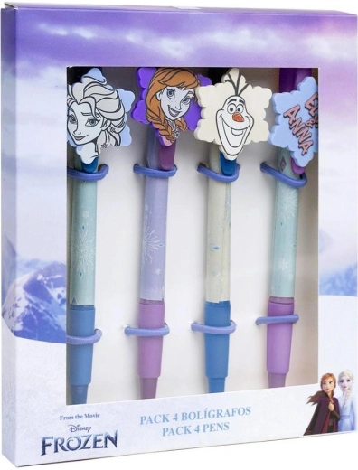 Set de 4 bolígrafos Frozen