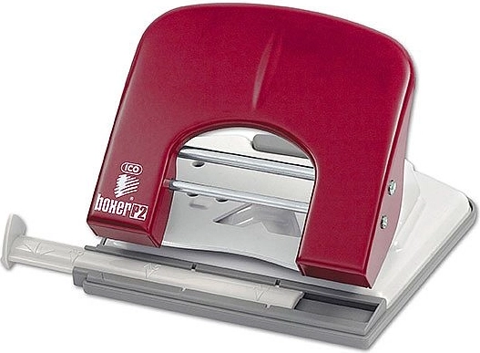 Perforadora BOXER P2 roja