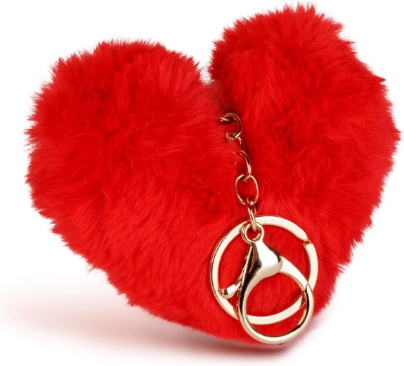 Suave corazón de felpa