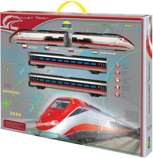 Tren Bullet Train a pilas – Con luces y sonidos (4 piezas)
