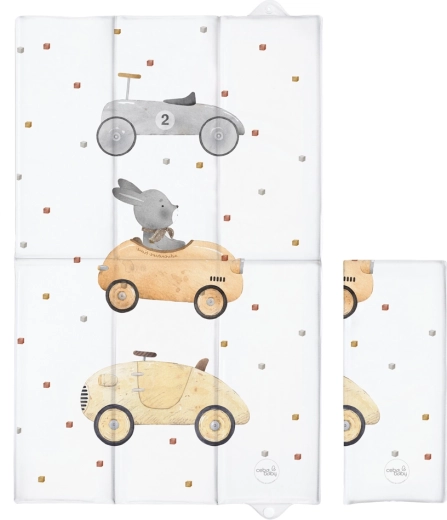 Ceba Baby cambiador de viaje basic bunny driver 80 × 50 cm - 1 pieza