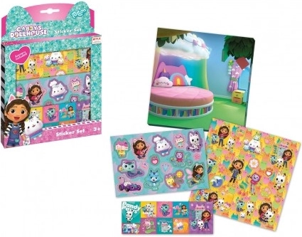 Caja de regalo Gabby's Dollhouse con pegatinas