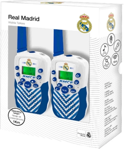 Walkie-talkies infantiles Real Madrid