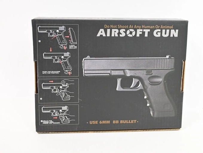 Pistola de metal para balines V45