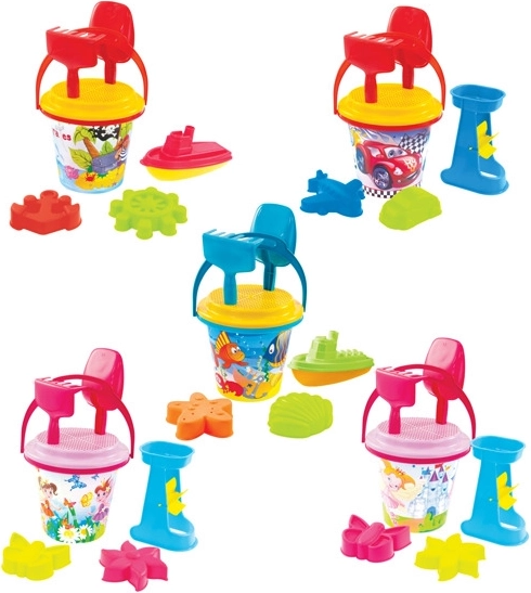 Set de arena de 3,2 l con molino de agua o barquito – varios motivos