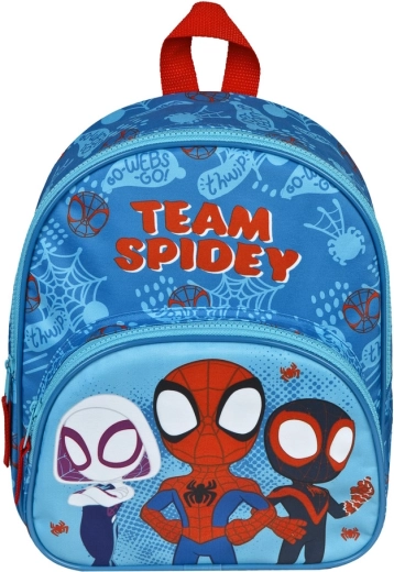 Mochila infantil Spidey con bolsillo frontal - 1 unidad