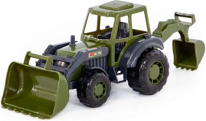 Tractor cargador militar WADER para niños