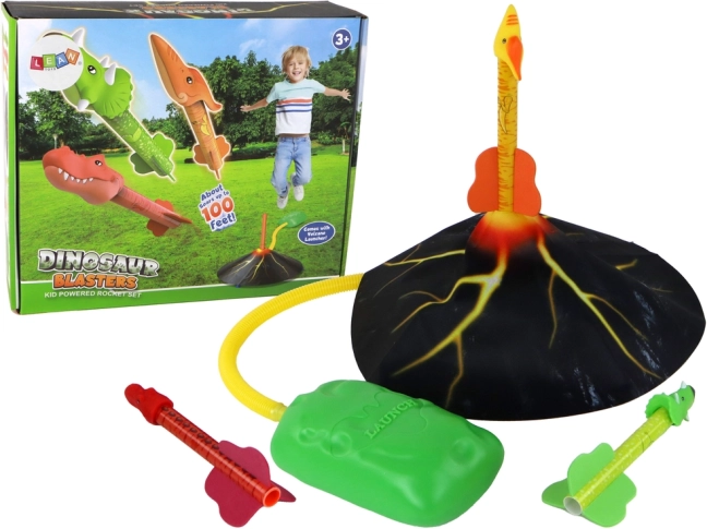 Set de cohetes infantiles volcánico