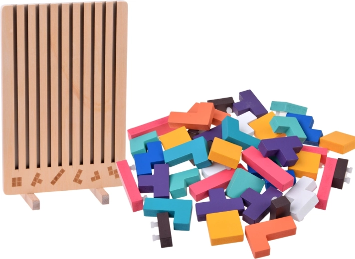 Tablero de madera estable con ranuras