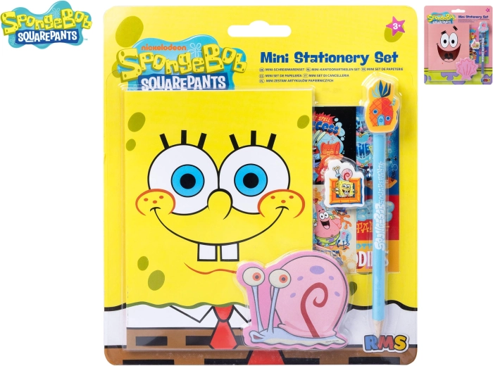 Set de útiles de escritura SpongeBob