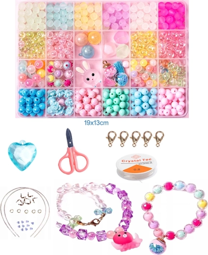 Set creativo para hacer pulseras 19 × 13 cm