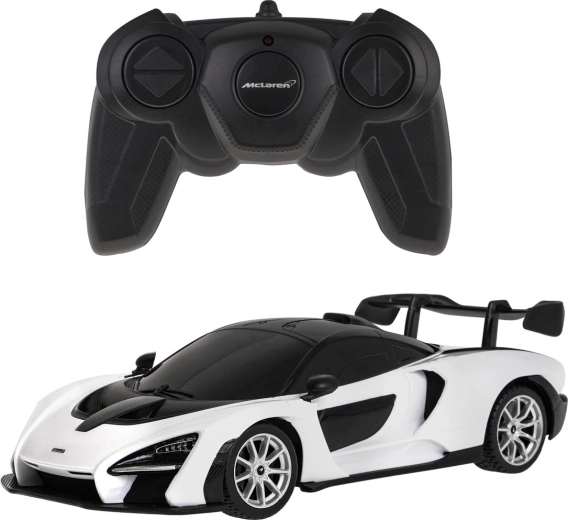 Coche R/C 1:24 McLaren Senna de Rastar – Blanco