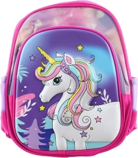 Mochila de tela con unicornio