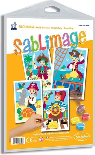 Sentosphere Sablimage set de imágenes Piratas