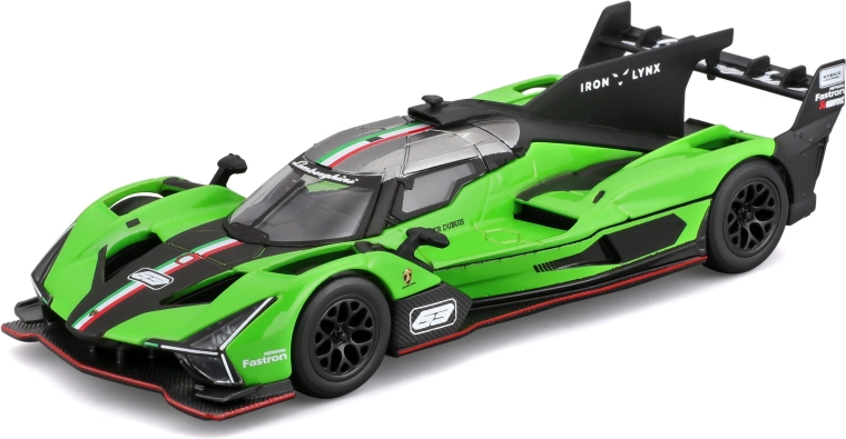 Modelo metálico Bburago 1:43 Lamborghini SC63 Race en caja de regalo