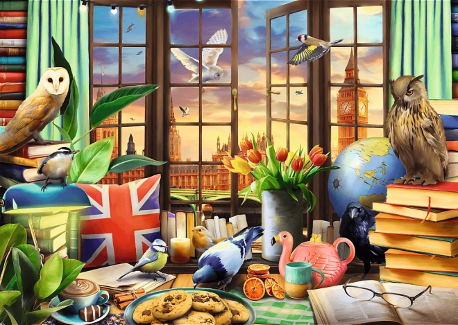 Puzzle Trefl Premium Plus Hora del Té 1000 piezas
