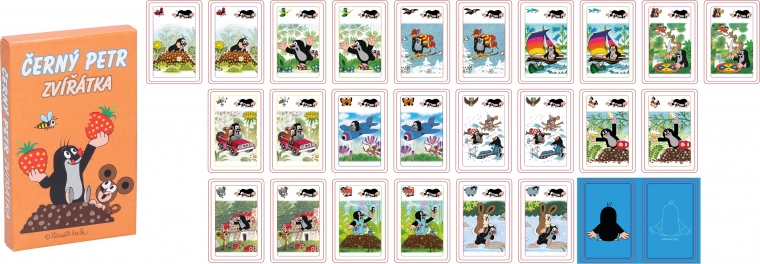 Krtek – Černý Petr animalitos