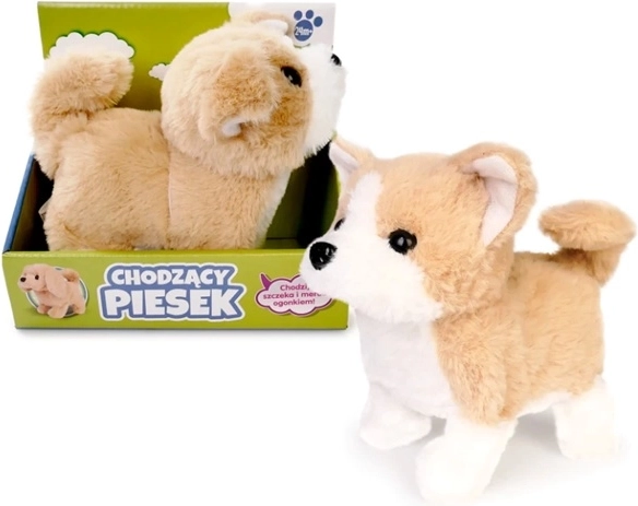 Perrito caminador de 15 cm