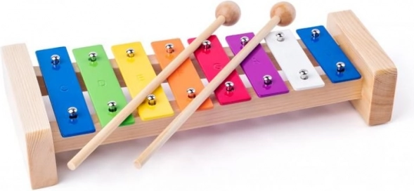 Címbalos metálicos de colores para niños - Woody