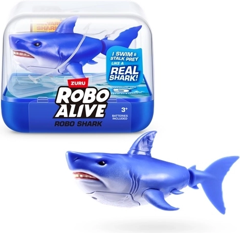 ZURU Robo Alive tiburón azul flotante para el agua